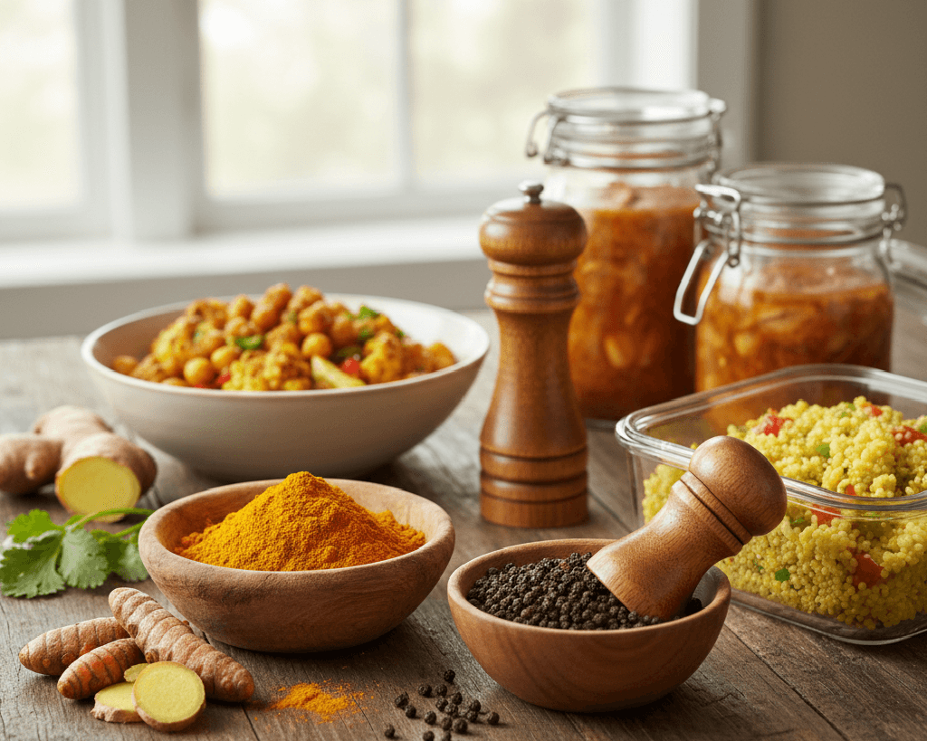 Turmeric and Black Pepper