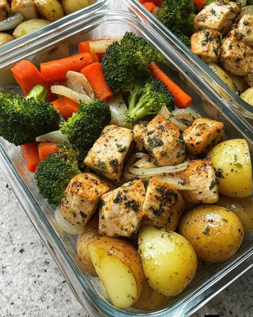 Garlic Chicken Veggie Power: The Ultimate Meal Prep Transformation for a Clean Eating High-Protein Week